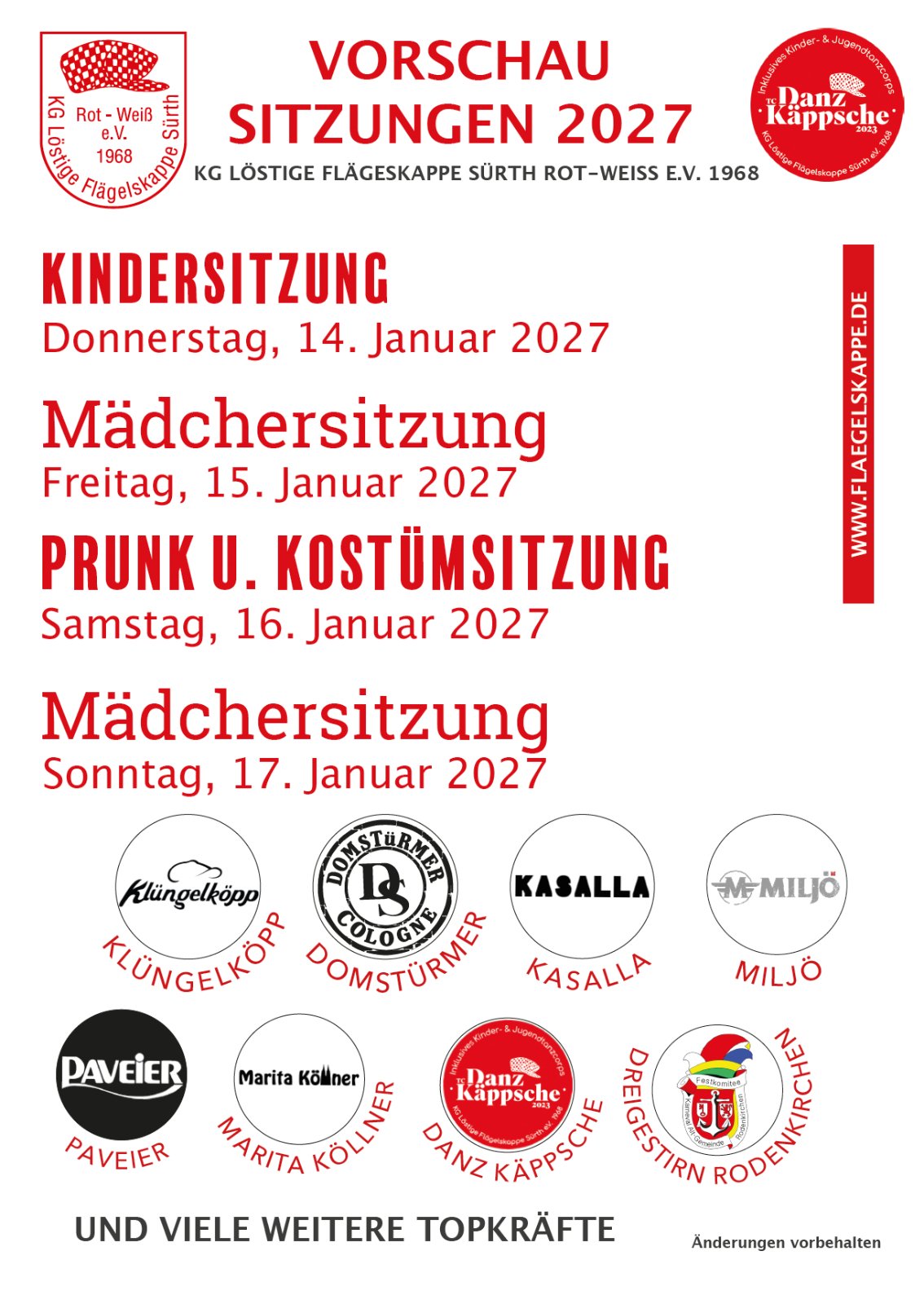 Plakat: Kindersitzung